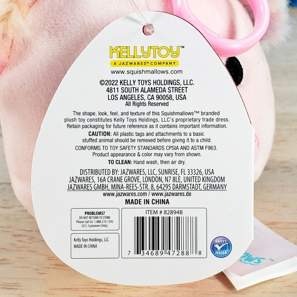 Squishmallow Kaelea the Koala 3.5" Clip UltraSoft Stuffed Valentine's Day Plush - Picture 12 of 12